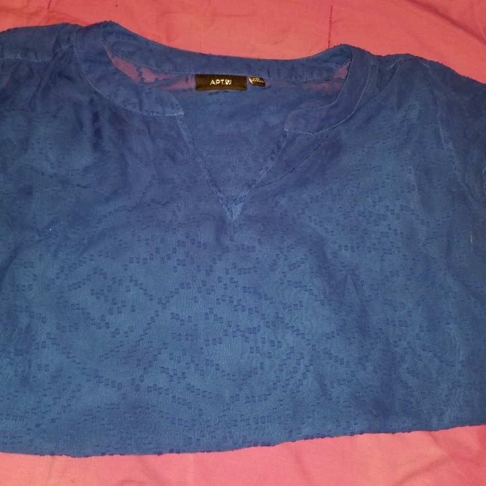 Dark Blue Blouse
